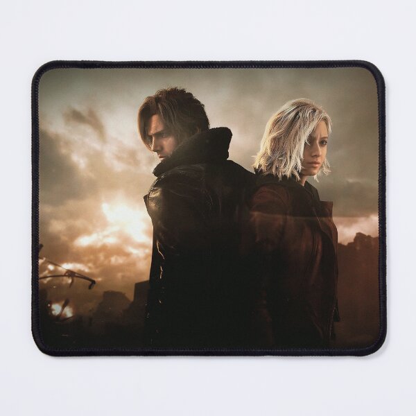 Item preview, Leon and Grace RE Requiem Poster designed and sold by AngeliaLucis.