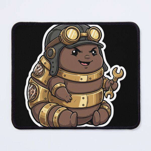 Item preview, Steampunk Caterpillar, Apprentice Engineer, Brass designed and sold by PixelStudioBe.