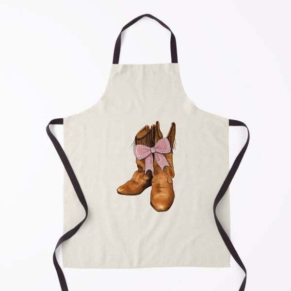 Item preview, Cowgirl BOOTS with Pink Bow, Western Girl, Rodeo designed and sold by JoyfulWhimsy.