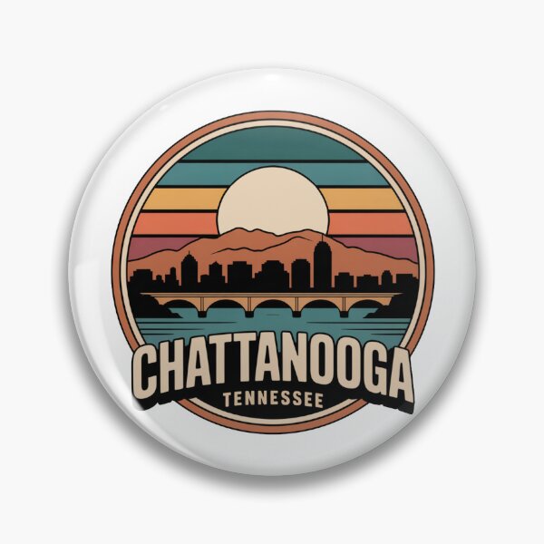 Item preview, Chattanooga Tennessee: Sunset Skyline Mountains  designed and sold by CircinusStore.