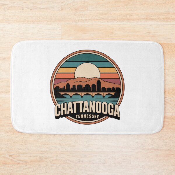 Item preview, Chattanooga Tennessee: Sunset Skyline Mountains  designed and sold by CircinusStore.