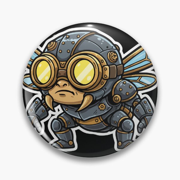 Item preview, Steampunk Combat Fly with Steel and Brass Armor designed and sold by PixelStudioBe.