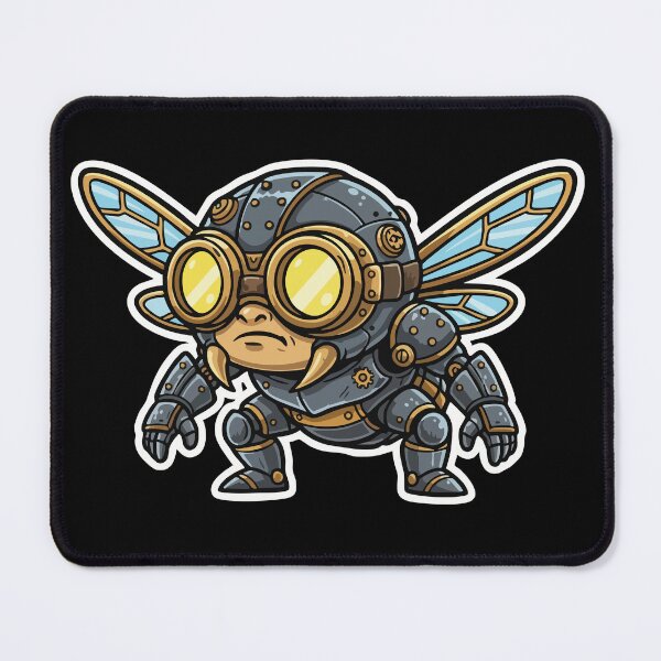 Item preview, Steampunk Combat Fly with Steel and Brass Armor designed and sold by PixelStudioBe.