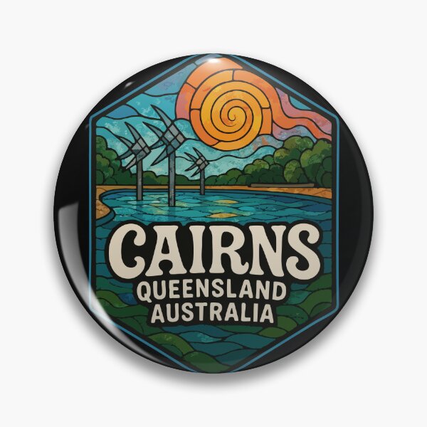 Artikelvorschau, Cairns, Queensland, Australien – Reisen zur Glasmalerei entworfen und verkauft von TomFrontierArt.