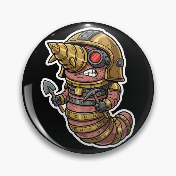 Item preview, Steampunk Earthworm Drilling and Mining designed and sold by PixelStudioBe.