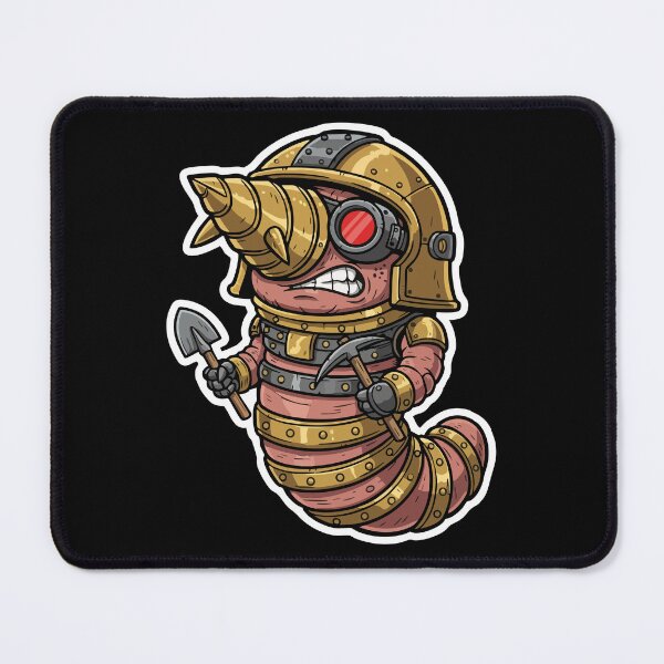 Item preview, Steampunk Earthworm Drilling and Mining designed and sold by PixelStudioBe.