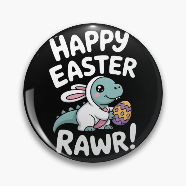 Item preview, Happy Easter Rawr Bunny Dinosaur designed and sold by MizoX7.