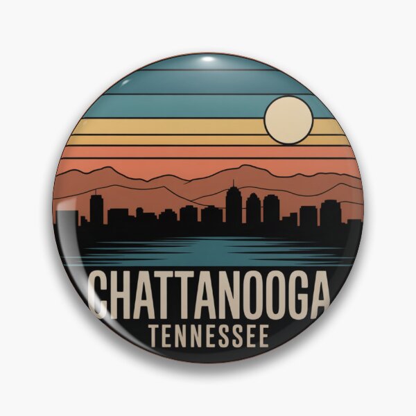 Item preview, Chattanooga Tennessee: Skyline Mountains River Double Ring designed and sold by CircinusStore.
