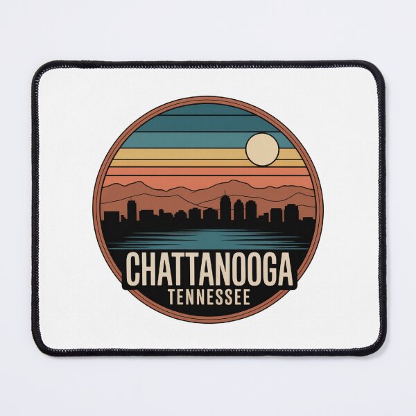 Item preview, Chattanooga Tennessee: Skyline Mountains River Double Ring designed and sold by CircinusStore.