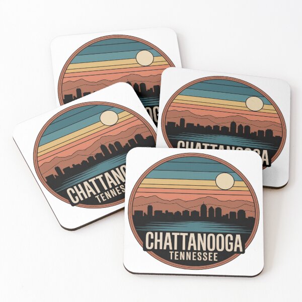 Item preview, Chattanooga Tennessee: Skyline Mountains River Double Ring designed and sold by CircinusStore.