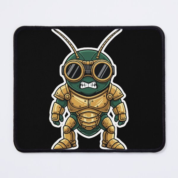 Item preview, Grillon Guardian Steampunk Golden Brass Armor designed and sold by PixelStudioBe.