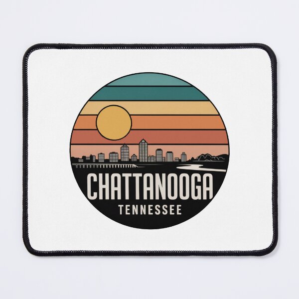 Item preview, Chattanooga Tennessee: Sunset Skyline River Waterfront designed and sold by CircinusStore.