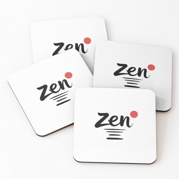 Item preview, Zen Japanese Minimalist Brush Stroke Typography Art designed and sold by Common-Standard.