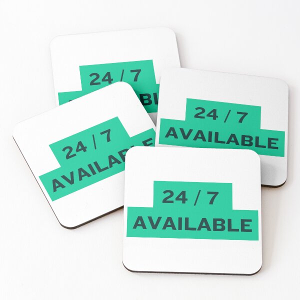 Item preview, 24 / 7 Available designed and sold by ArtistTejal.