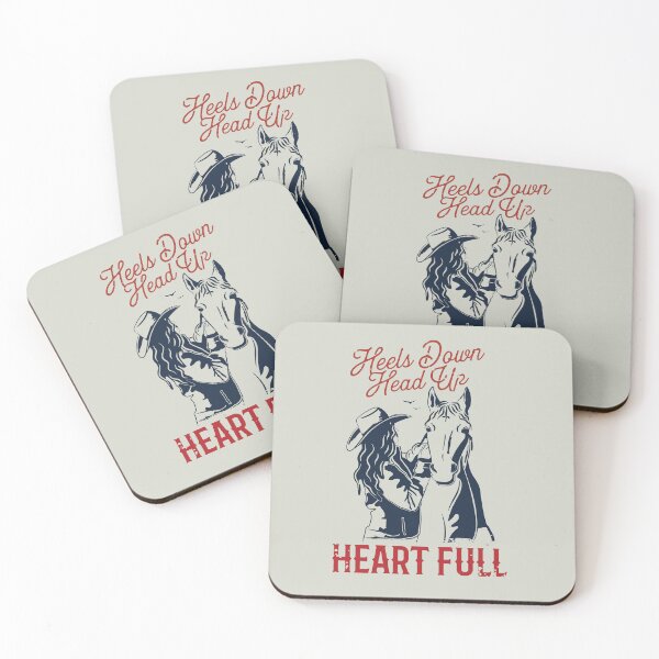 Item preview, Heels down, head up, heart full.  designed and sold by Stil-Mix.