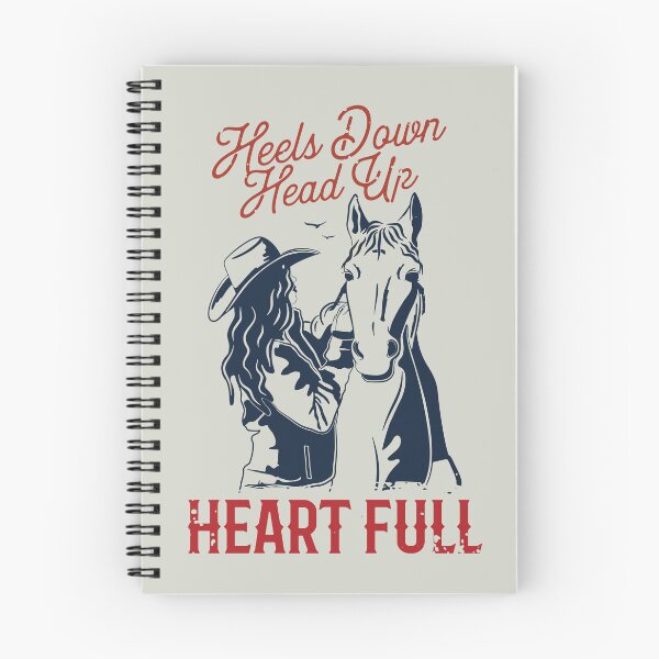 Item preview, Heels down, head up, heart full.  designed and sold by Stil-Mix.