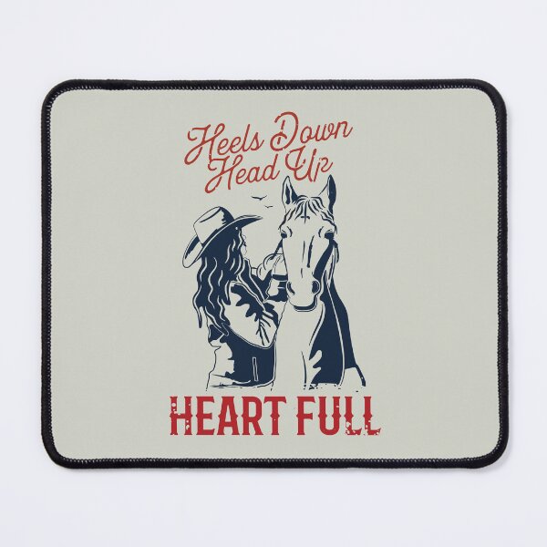 Item preview, Heels down, head up, heart full. designed and sold by Stil-Mix.