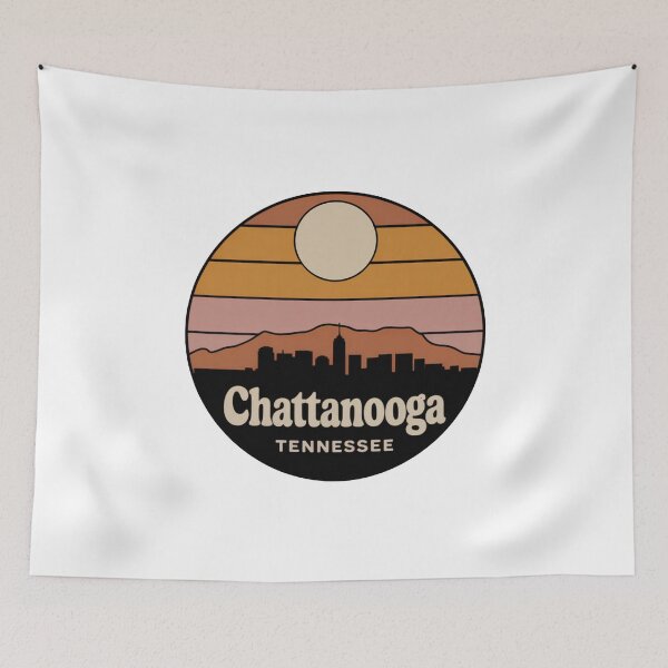 Item preview, Chattanooga Tennessee: Skyline Mountains Large Moon designed and sold by CircinusStore.