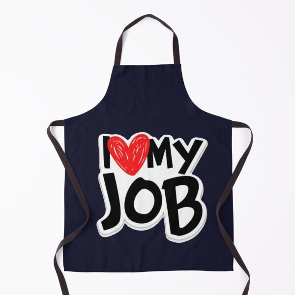 Item preview, I Love My Job Funny Quote Heart Design – Work Humor Sticker, T-Shirt, Gift for Employees & Coworkers designed and sold by WorkVibe Studio.