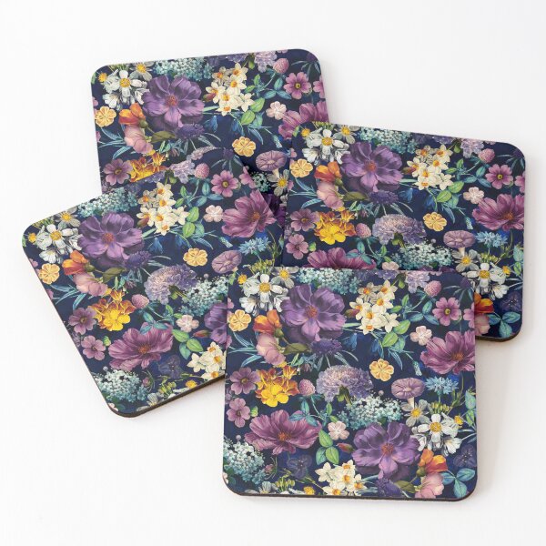Item preview, The Secret Glow of Night Flowers designed and sold by Burcu Korkmazyurek.