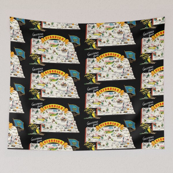 Item preview, Greetings From Nebraska designed and sold by portokalis.