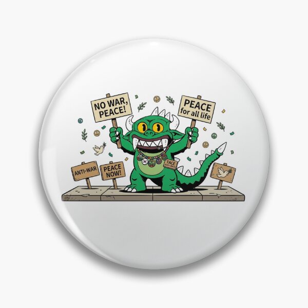 Item preview, Anti-war protest Hodag designed and sold by COOLKJS0.