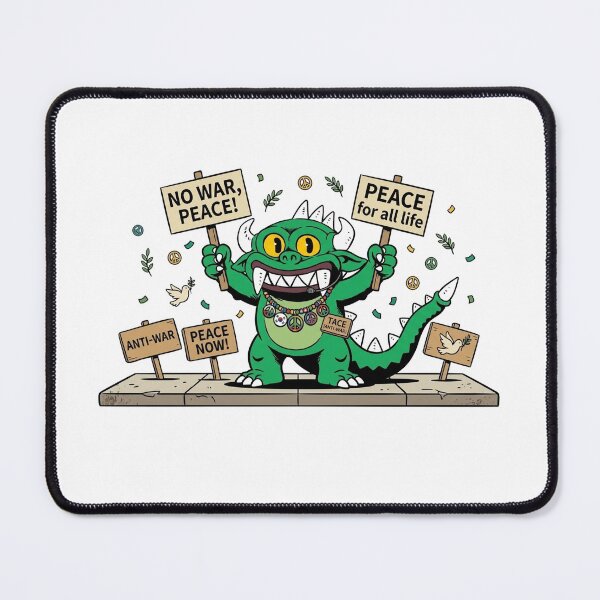 Item preview, Anti-war protest Hodag designed and sold by COOLKJS0.