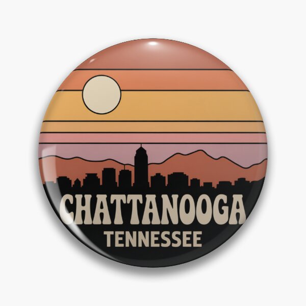 Item preview, Chattanooga Tennessee: Sunset Skyline Mountains  designed and sold by CircinusStore.
