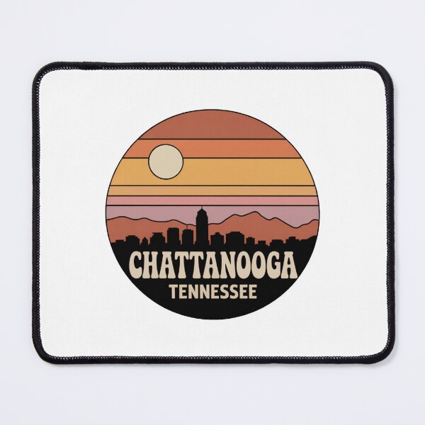Item preview, Chattanooga Tennessee: Sunset Skyline Mountains  designed and sold by CircinusStore.
