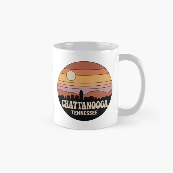Item preview, Chattanooga Tennessee: Sunset Skyline Mountains  designed and sold by CircinusStore.