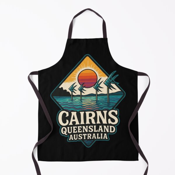 Item preview, Cairns Queensland Australia Retro Travel designed and sold by TomFrontierArt.