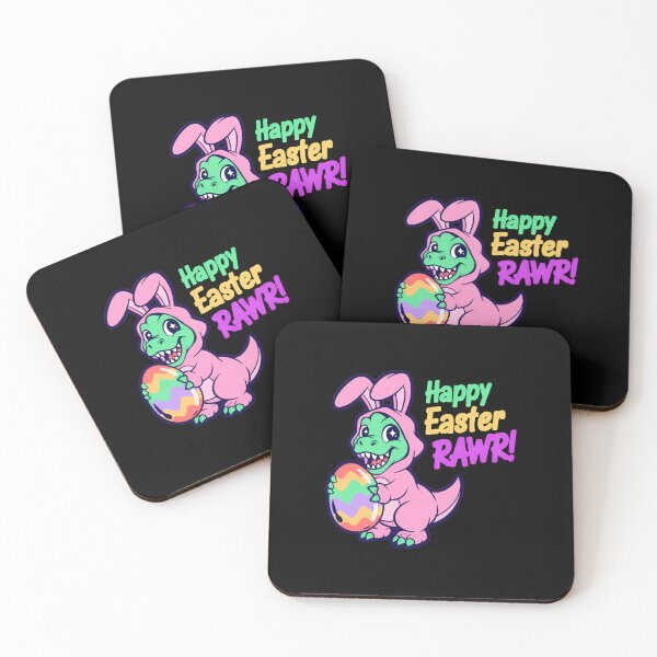 Item preview, Copy of Happy Easter Rawr Bunny Dinosaur designed and sold by MizoX7.