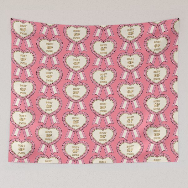 Item preview, World's best girlfriend badge - A Cute Award Ribbon designed and sold by ProjetF.