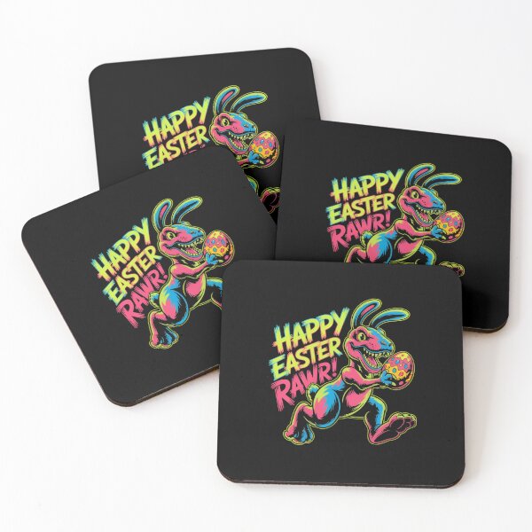 Item preview, Copy of Happy Easter Rawr Bunny Dinosaur designed and sold by MizoX7.