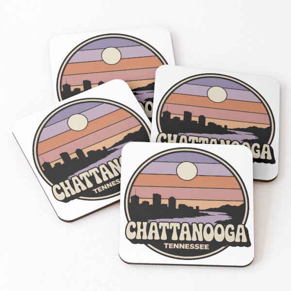 Item preview, Chattanooga Tennessee: Purple Haze Sunset Skyline River  designed and sold by CircinusStore.