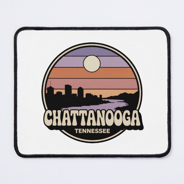 Item preview, Chattanooga Tennessee: Purple Haze Sunset Skyline River  designed and sold by CircinusStore.