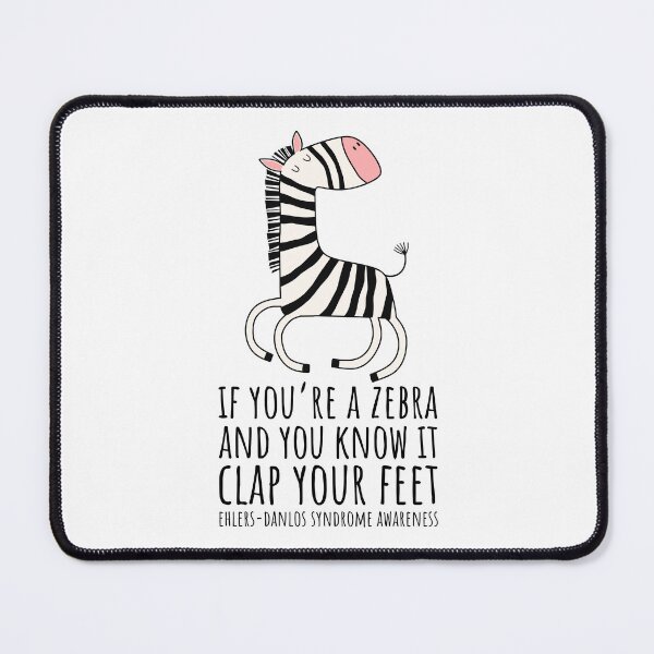 Item preview, EDS Awareness - If You're A Zebra And You Know It designed and sold by Designs by Jesabee.