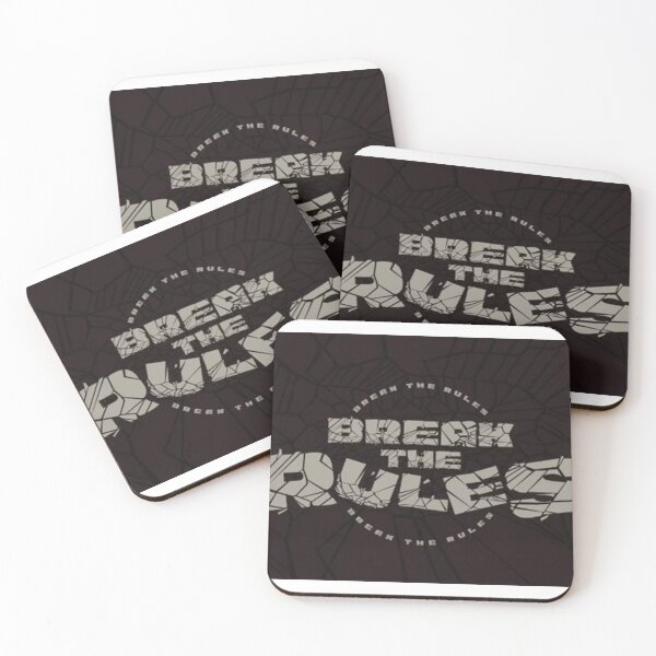 Item preview, Break the Rule Rebel Disobey Authority Typography Design designed and sold by The Curated Palett.