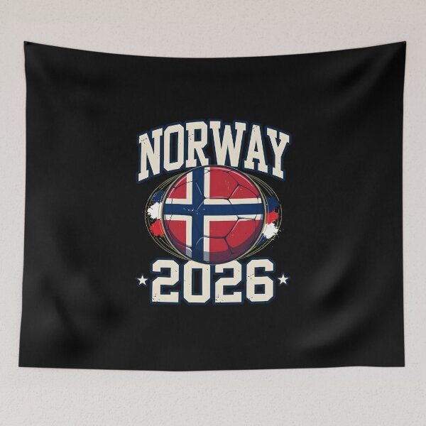 Item preview, Norway 2026 World Cup Football designed and sold by dudelinart.