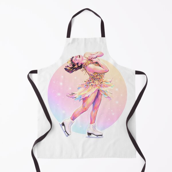 Item preview, Elegant Figure Skater Sticker, Colorful Ice Skating Art designed and sold by origin-arthouse.
