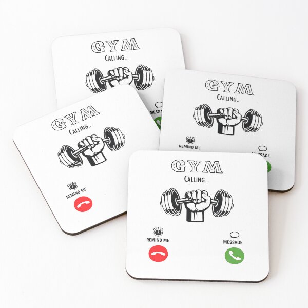 Item preview, Gym is Calling – Fun Fitness Workout Design | Gym Motivation Shirt designed and sold by Mavriboy.