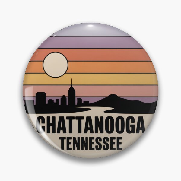 Item preview, Chattanooga Tennessee: Sunset Skyline River Mountain designed and sold by CircinusStore.