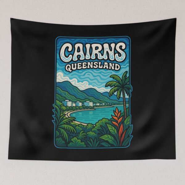 Item preview, Cairns Queensland Tropical Australia Travel designed and sold by TomFrontierArt.