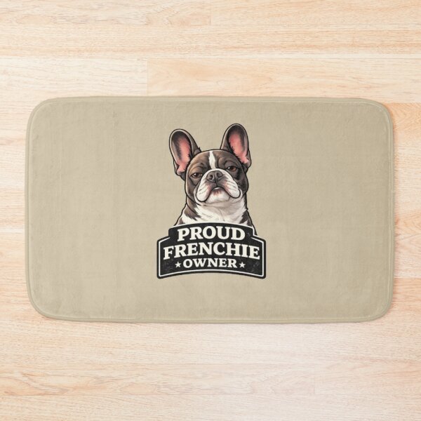 Item preview, French Bulldog Owners Club – Proud Frenchie Owner Dog Lover Badge Design designed and sold by Frenchie Fever.