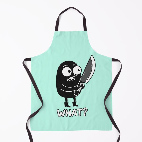 Item preview, What? - Minimalist Cartoon Character Holding Object designed and sold by WowDezign.