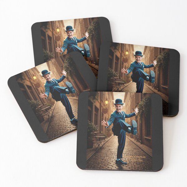 Item preview, CHARLIE CHAPLIN -Wall Art - Comedian Actor in Early 1900  designed and sold by DBM Photo Art 1.