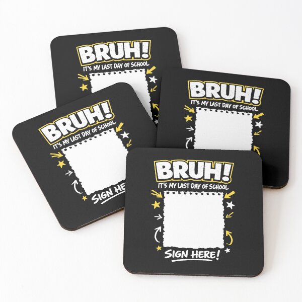 Item preview, Student Signature Bruh It's My Last Day of School Sign My Shirt Autograph designed and sold by clothesy7.