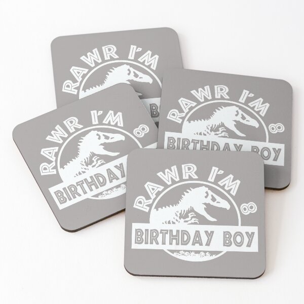 Item preview, 8 Year Old Shirt 8th Birthday Boy T Rex Dinosaur designed and sold by KathieFaugh.