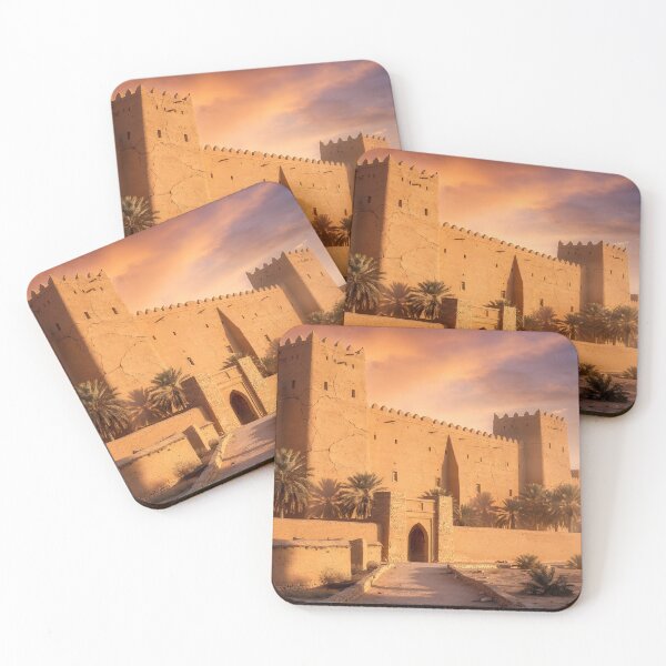 Item preview, Diriyah At-Turaif — Ancient Najdi Fortress, Riyadh, Saudi Arabia designed and sold by GoldenVerseArt.