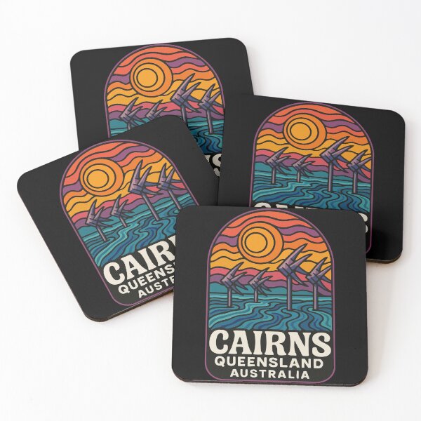 Item preview, Cairns Queensland Australia Trippy Art Travel designed and sold by TomFrontierArt.